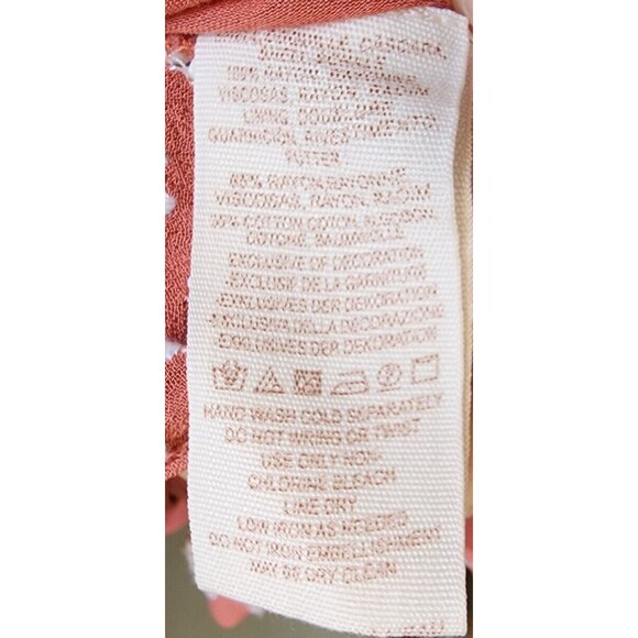 Free People Sylvia Wrap Mini Dress Flounce Size Small Embellished - Picture 12 of 12